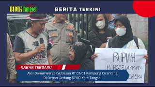 Warga Gang Besan Demo, Minta Penyelesaian Oleh Legislator