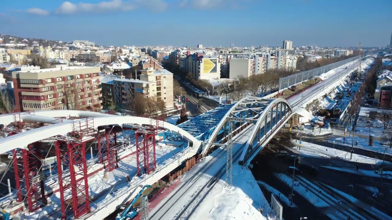 Déli körvasút újbudai bővítése - Kelenföld észak- Bartók Béla út - 2026. január