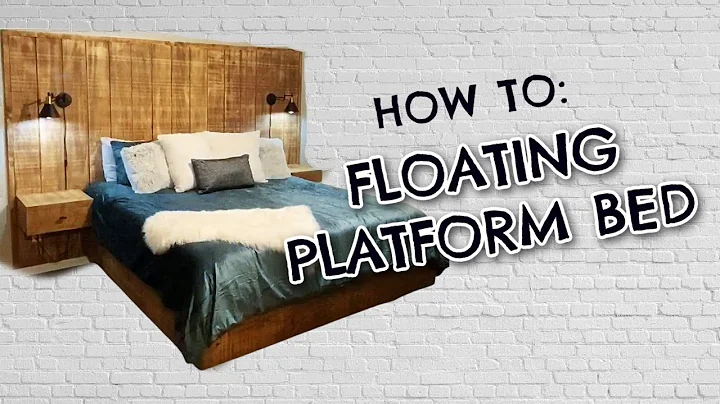 HOW TO: Floating Platform Bed Full Video