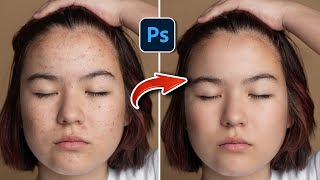 Face Smooth In Photoshop | Easy Frequency Separation Tutorial