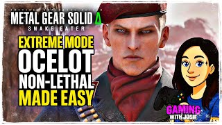 Metal Gear Solid 3 Remake Delta: Ocelot Boss Fight (Extreme Difficulty, Non Lethal) EASY METHOD