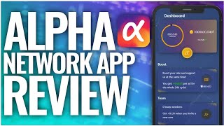 How To Mine Crypto On Your Phone With The Alpha Network App | Alpha Network Review | Is It Legit? screenshot 5