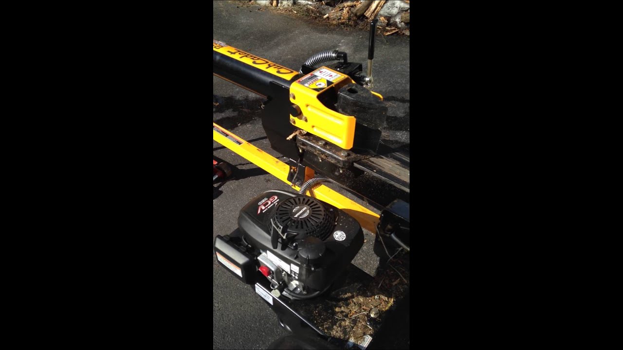 Cub Cadet 25 CC Log splitter leaking hydraulics on first use Avoid