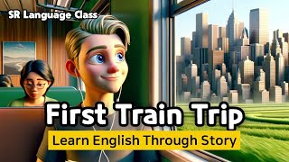 Enhance your English skills | First Train Trip | Learn English Through Story