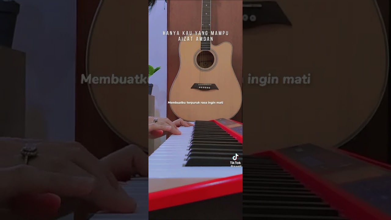 Hanya Kau Yang Mampu Aizat Hamdan Piano Cover Youtube