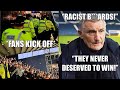 Fans riot players fight derby day west brom v birmingham city vlog