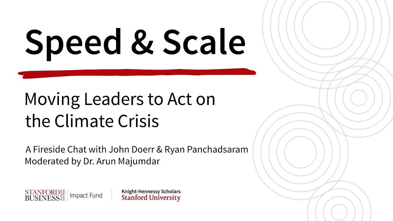 Speed & Scale: Moving Leaders to Act on the Climate Crisis