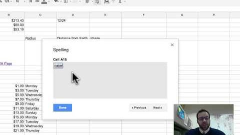 Google Spreadsheet Part 2 - Images, Patterns, Collaboration