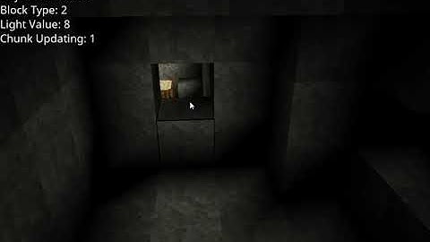 Voxel Lighting using iterative Floodfill to spread the LightValue