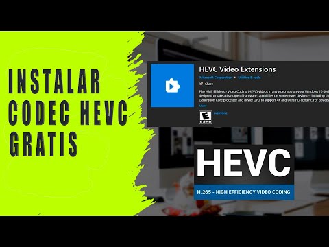 Cómo instalar la extensión HEVC GRATIS - Tutorial 2024
