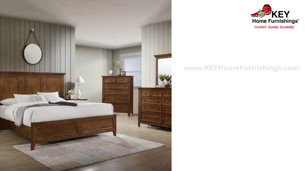 Intercon San Mateo King Size Bed (SM-BR-8865K-TUS-C) | KEY Home