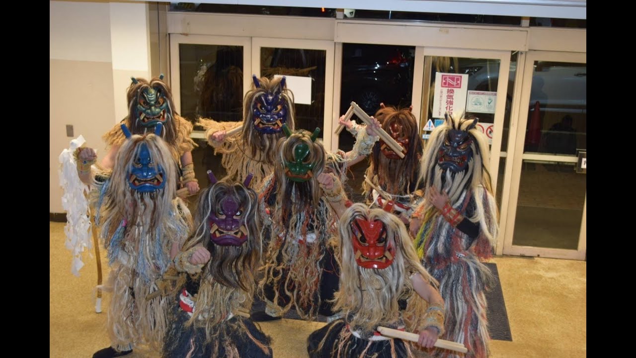 男鹿っ鼓　イオン土崎港店　｢なまはげ太鼓　真山おろし｣　2023.1.3　ＰＭ