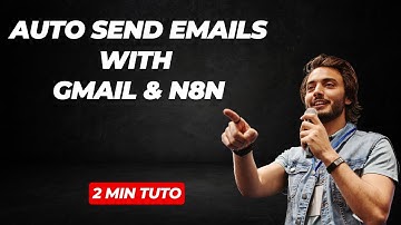 How to Auto Send Emails with Gmail & n8n No Coding 🤖 AI Tools Tutorial
