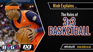 The Rules of 3 on 3 Basketball (FIBA 3x3 - The Big3) - EXPLAINED!
