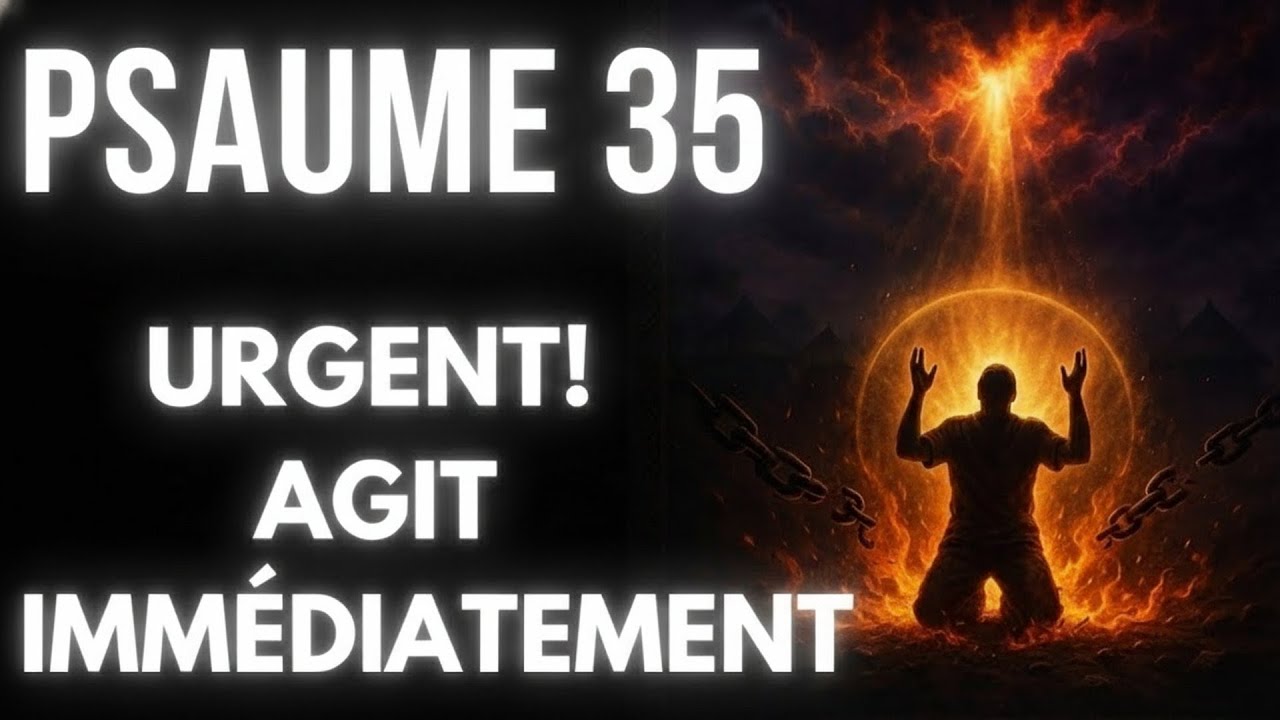 Psaume 35 : Prière Urgente pour Briser Toute Sorcellerie Contre Ta Vie