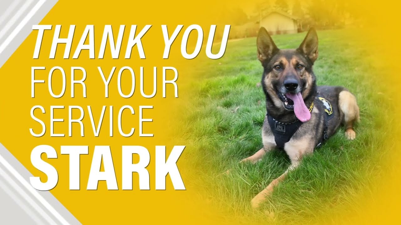 Goodbye WCSO K9 Stark