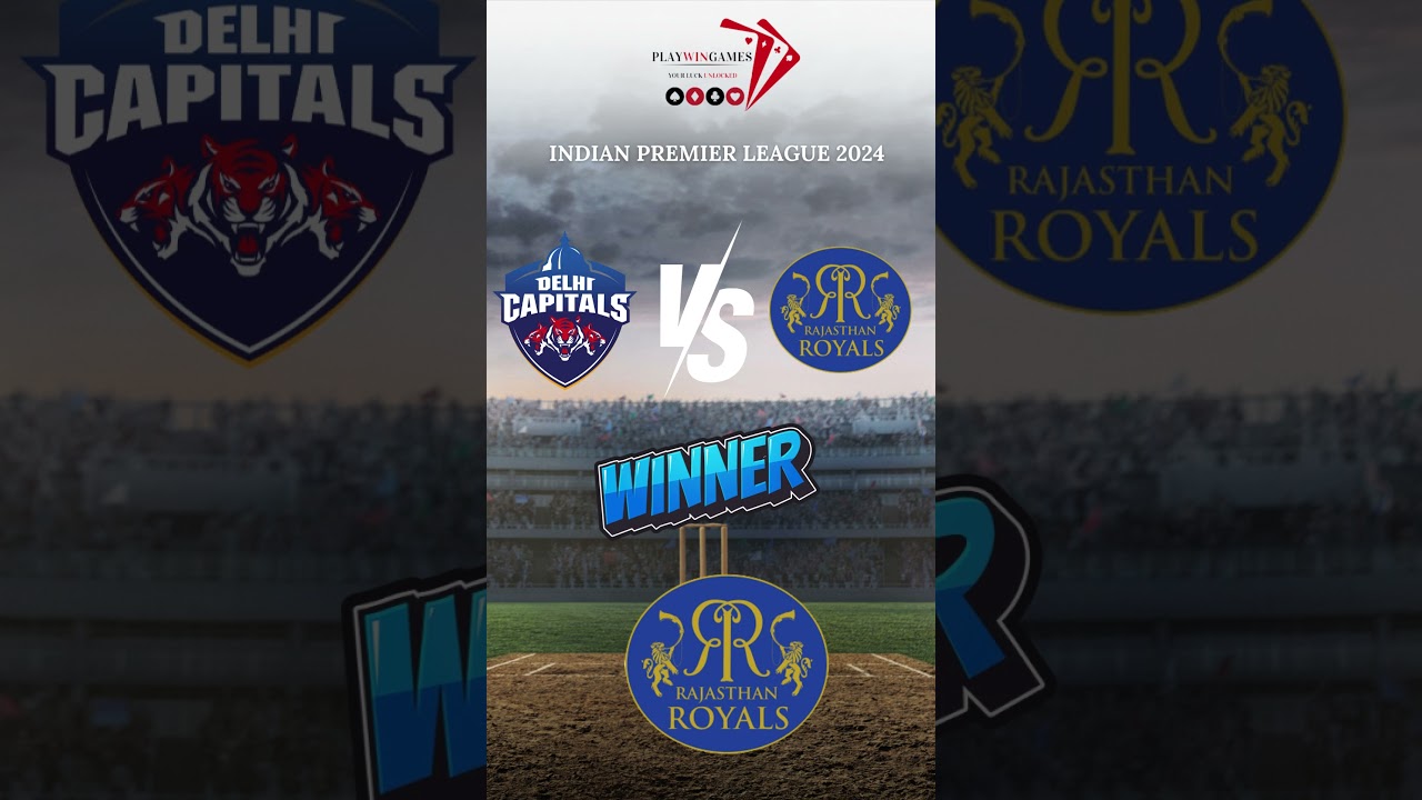 DC vs RR || 7 May || IPL 2024 || Match Winner || Playwingames