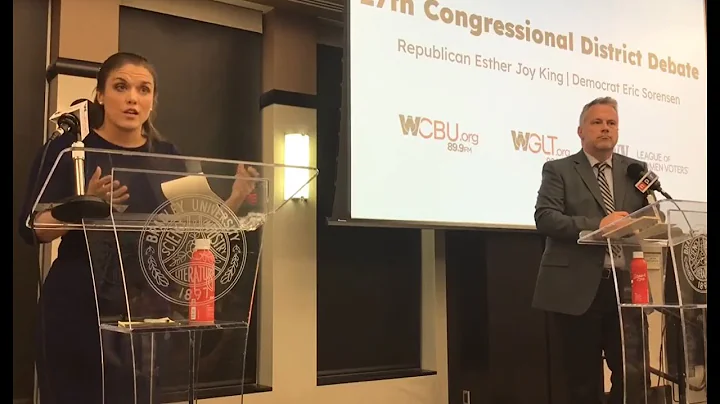 17th Congressional District Debate - Esther Joy Ki...