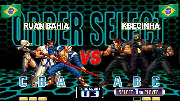 KOF 2002 - RUAN BAHIA vs KBECINHA FT20 Top Match