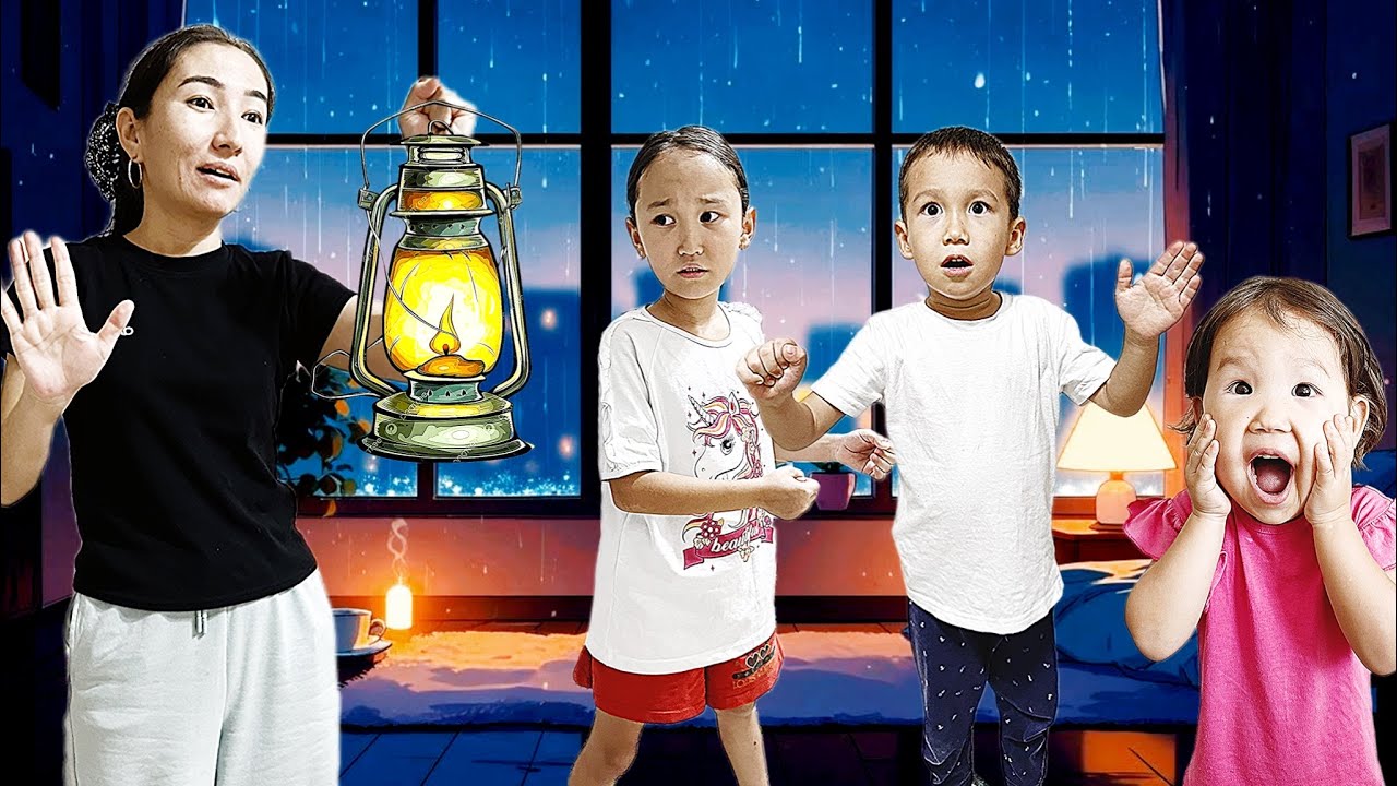 СВЕТ ӨШІП ҚАЛДЫ😱🕯️🧨ҚАРАҢҒЫДА ҚОРҚЫП ОТЫРДЫҚ🔦🥵🔥📽️#trend 