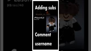 Put user in comments