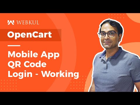 OpenCart Mobile App QR Code Login Plugin - Working