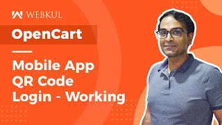 OpenCart Mobile App QR Code Login Plugin - Working screenshot 1