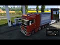 Scania - Euro Truck Simulator 2 | Flash Container Delivery |  Gameplay in 2k #EURO #like #subscribe