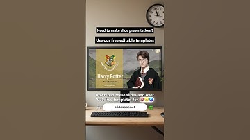 Free Harry Potter Template for PPT, Canva & Google Slides #harrypotter  #presentation