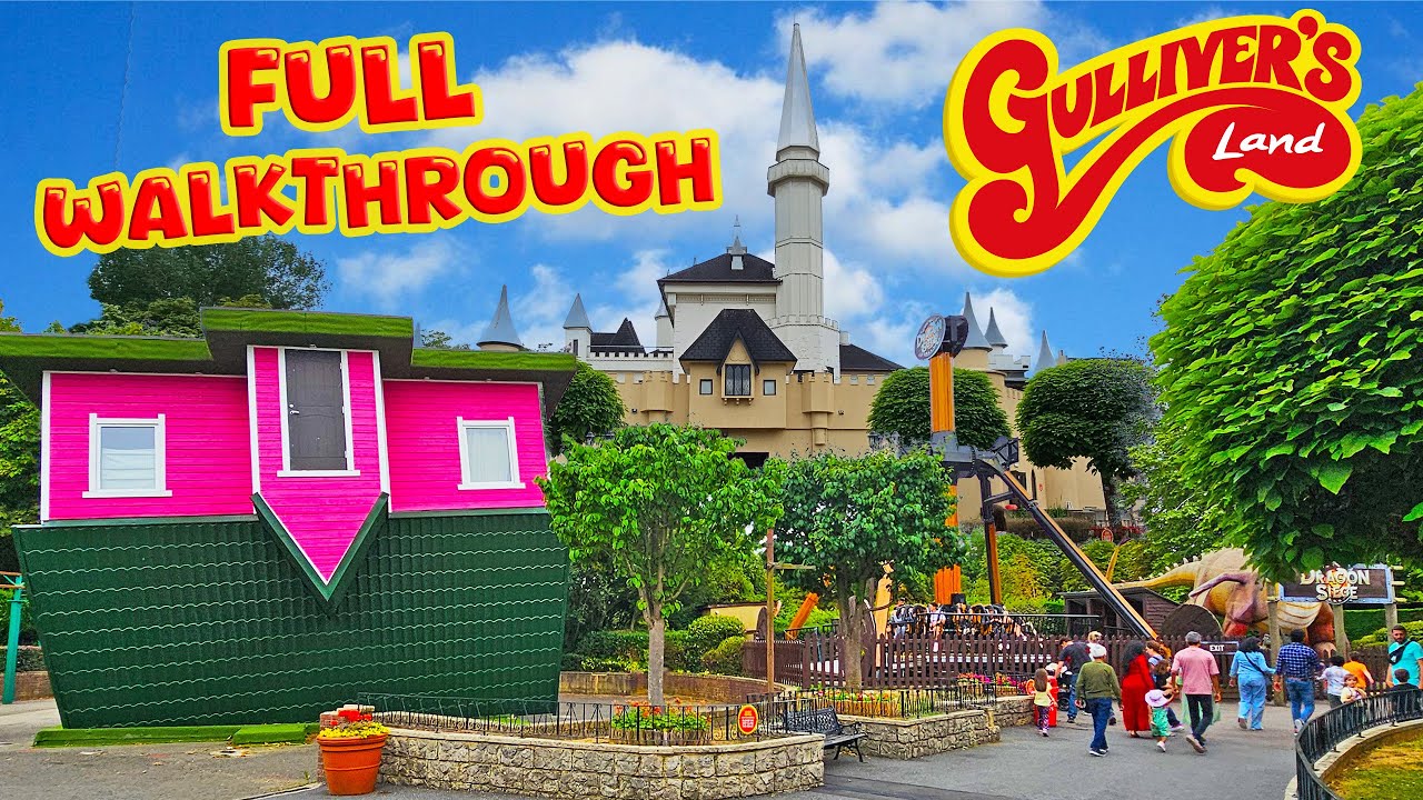 Gulliver's Land Summer Walkthrough - New Attractions (July 2025) [4K]