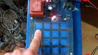 Access control with iButton, PIC18F and mTouch capacitive sensor - Serbia, Vladimirovac