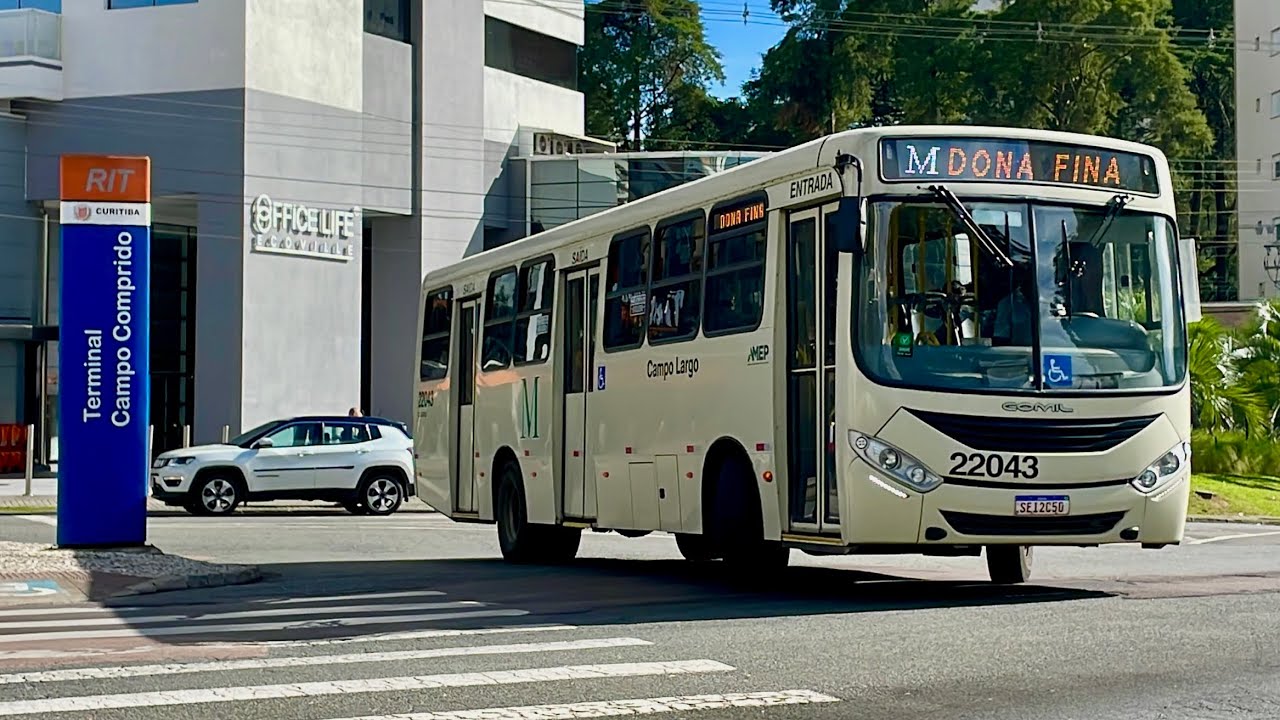 TERMINAL CAMPO COMPRIDO - CURITIBA | Movimentações de Ônibus #96