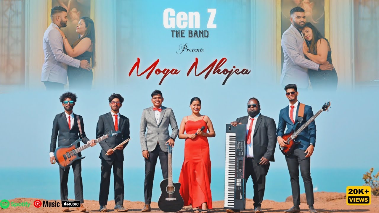Moga Mhojea  Official Music Video  Gen Z The Band  Original Konkani Love Song