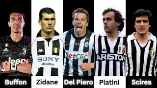 Top 25 Greatest Juventus Players of All Time