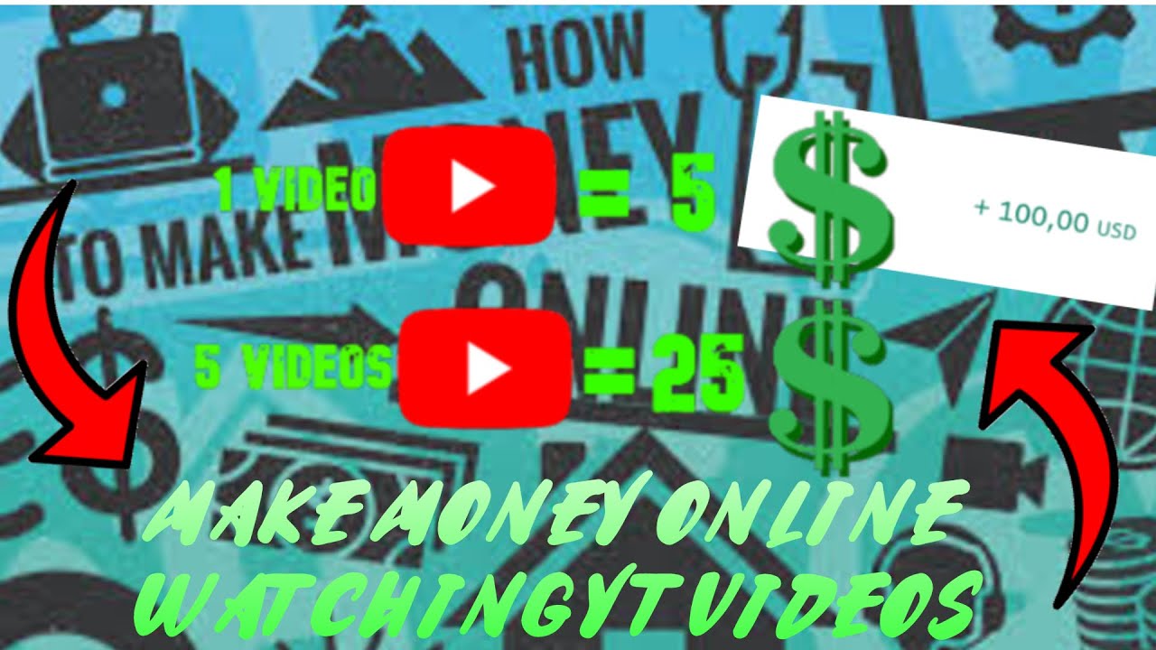 HOW TO MAKE MONEY ONLINE WATCHING YOUTUBE VIDEOS 2021 FREE & FAST NEW