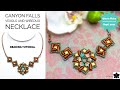 Canyon Falls Vexolo and WibeDuo Beaded Necklace Tutorial