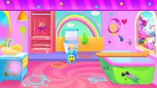 Princess Bathroom Cleaning Game 🧽🚿 | Clean the Dirty Bathroom! | Kids Game screenshot 1