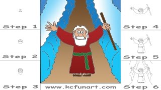 88-How To Draw A Cartoon Moses