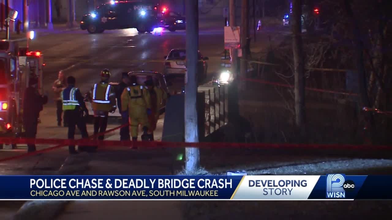 South Milwaukee high-speed chase ends in deadly crash - YouTube