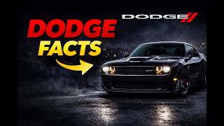 101 Dodge Facts You Didn’t Know (Muscle Cars, Hellcat & More!)
