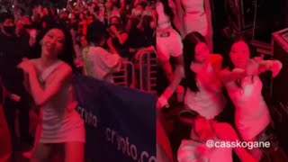 itzy dancing to god's menu at KCON 2022 LA #straykids #itzy #kcon2022la