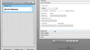 iFormBuilder Mobile Apps: Email Widget