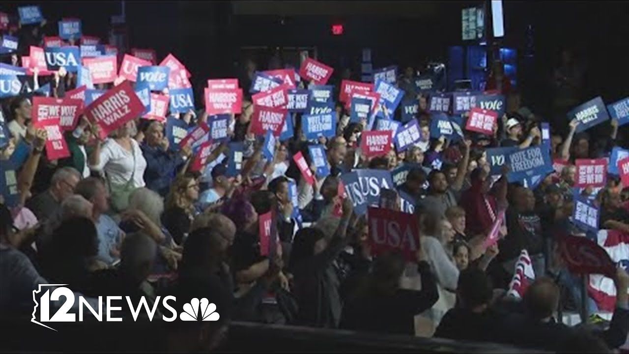 Democrat Had Rally Democrats hold rally on election eve in Phoenix - YouTube