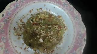 Want to have sweet?so try this quick bottle gourd halwa