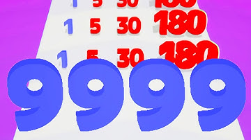 Number Master - Number Run 3D (Math Games)