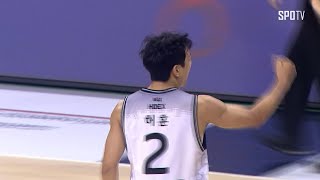 [KBL 6강 PO 4차전] 울산 현대모비스 vs 수원 KT MVP 허훈 (04.11)
