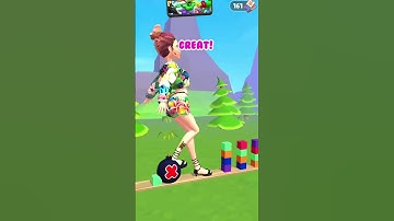 ASMR Tippy Toe Try Again |tippy toe3D  level 425 #Xshorts #tippytoe #satisfying #asmr