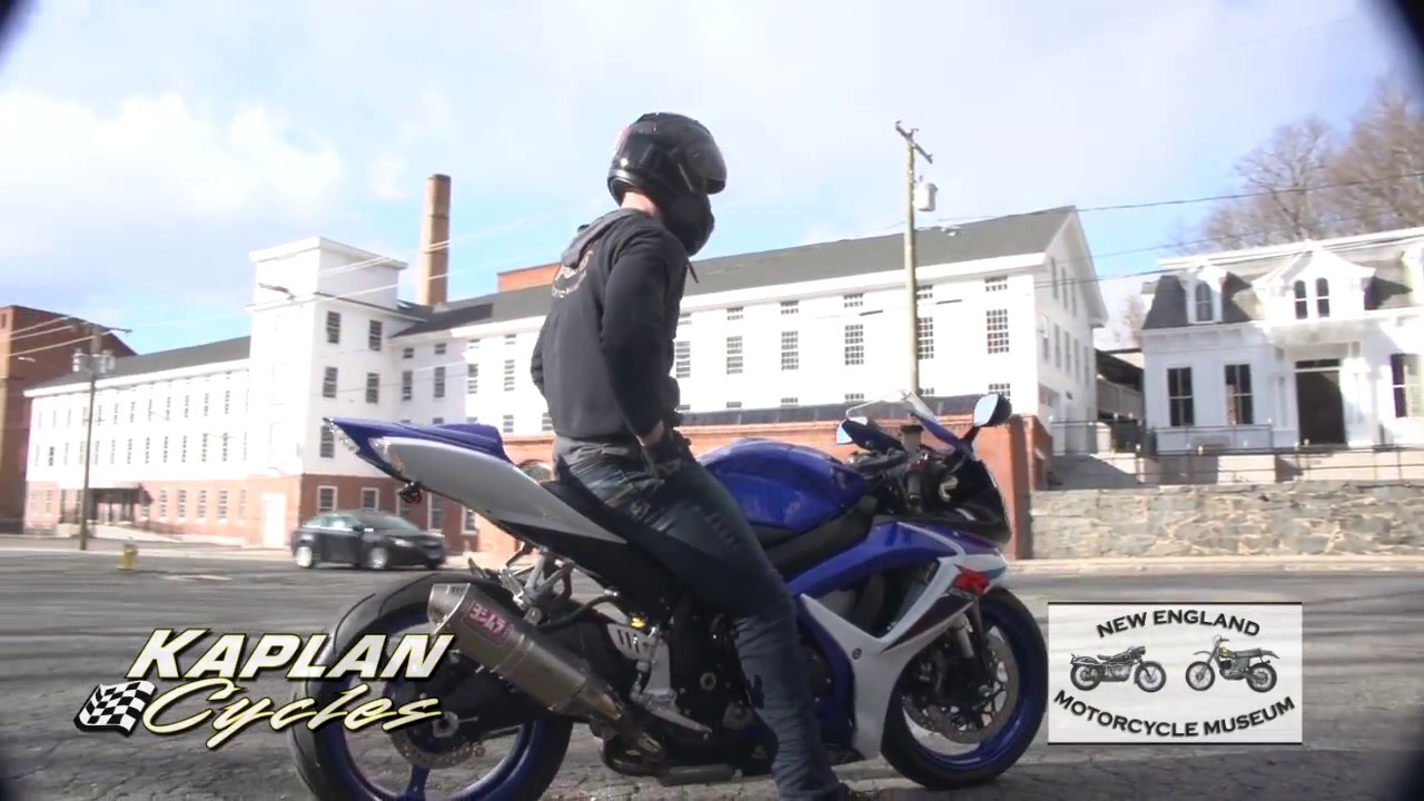 new england motorcycle museum in rockville ct 2007 Suzuki GSX-R600 | WATCH IT RUN!