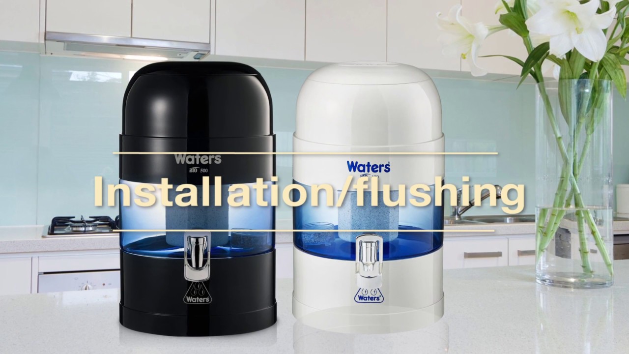 Waters Co Bio 400 and Bio 500 Water filter instructions YouTube