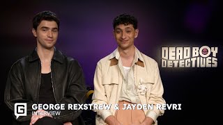 George Rexstrew & Jayden Revri on Dead Boy Detectives | Chemistry, and working together | Interview